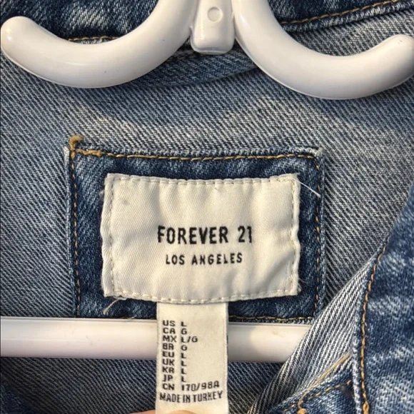 Distressed Denim Jacket - Picture 2 of 3